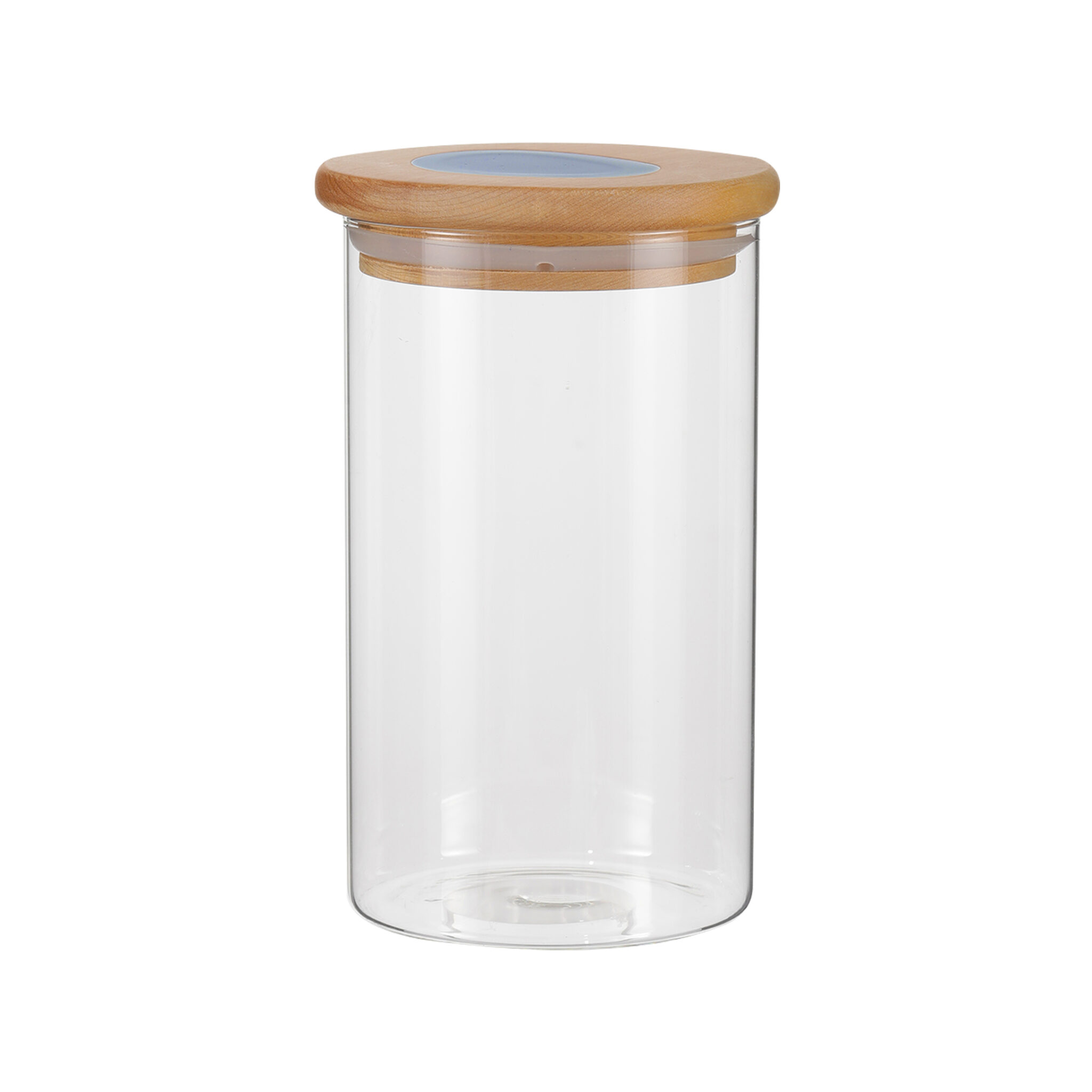 Customization White Birch Resin Wooden Glass Canisters